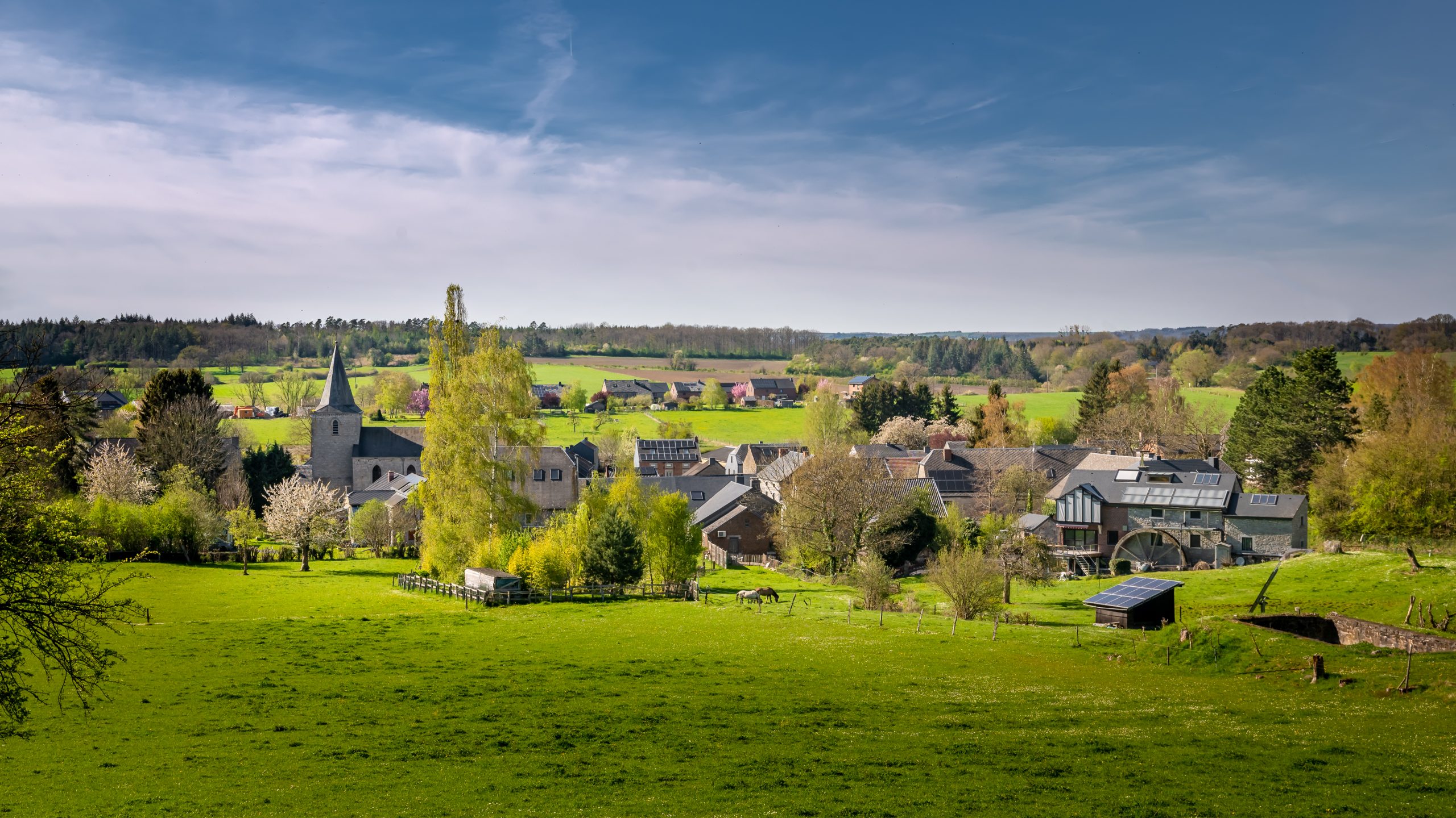 Vue du village